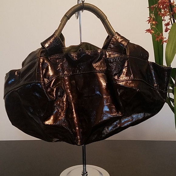 Loewe Large Nappa Aire metallic Bag - Picture 2 of 8